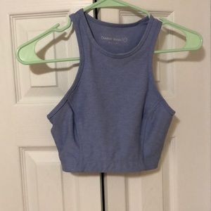 OUTDOOR VOICES tech sweat crop top